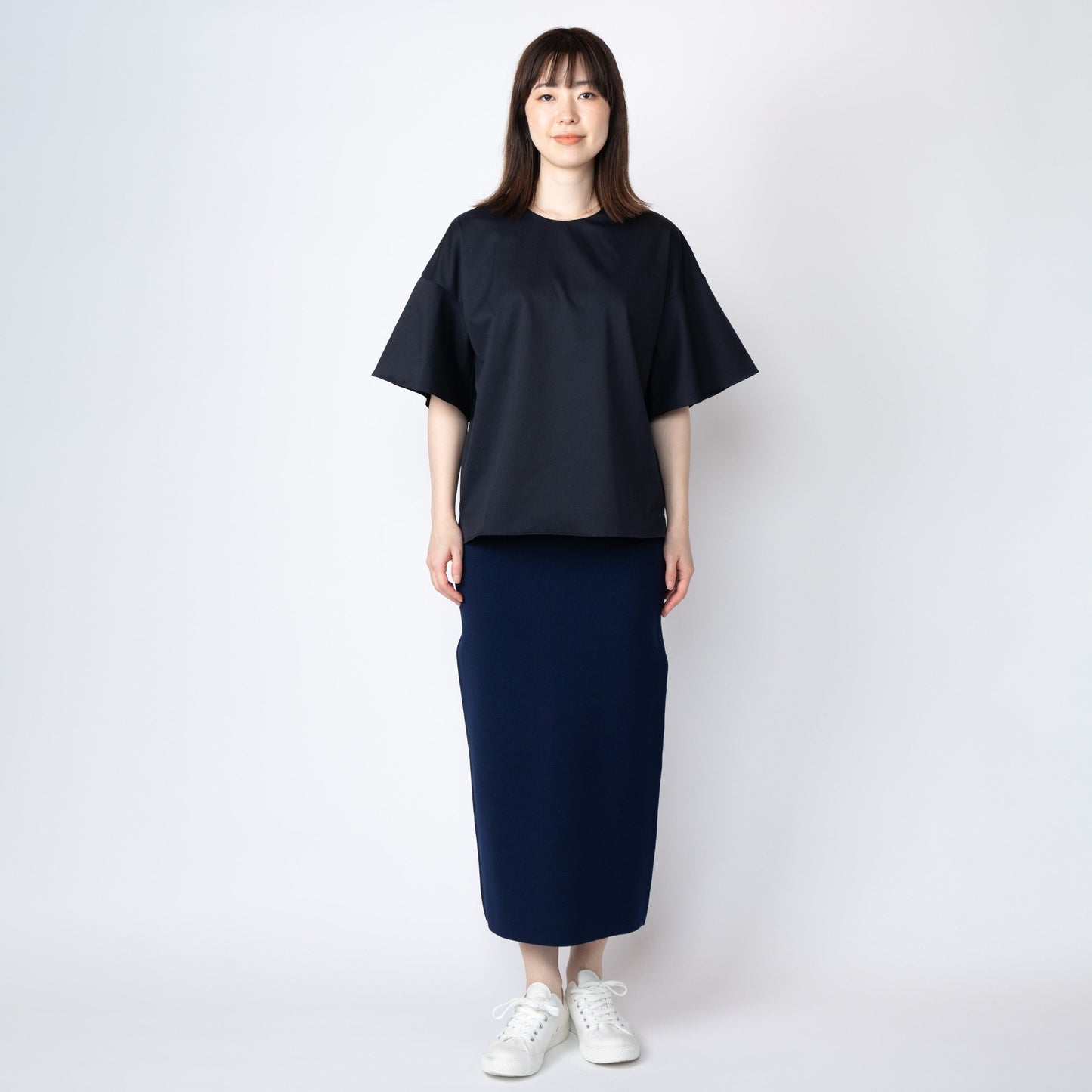 【WWSコラボ第二弾】センセイスーツのスピンオフ?!セットアップになるブラウス&スカート ~芯と華と伸びのある人~