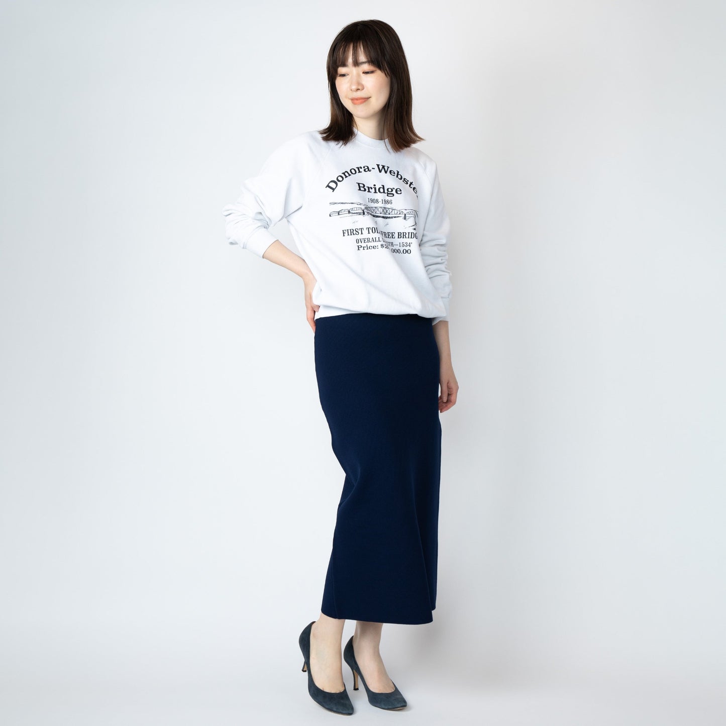 【WWSコラボ第二弾】センセイスーツのスピンオフ?!セットアップになるブラウス&スカート ~芯と華と伸びのある人~