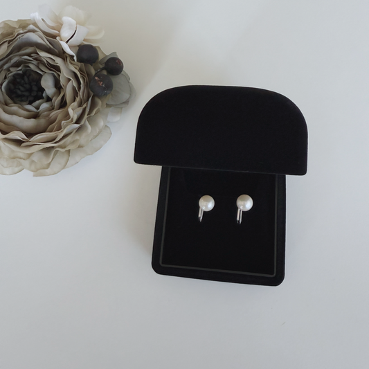 伊勢湾からの本真珠part2、ネジタイプのイヤリング(ピアスタイプも入荷♪)