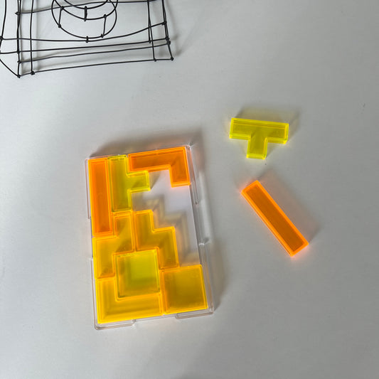 【再々入荷】永久に遊べるパズル、脳ブロック(テトロミノ&ペントミノ)