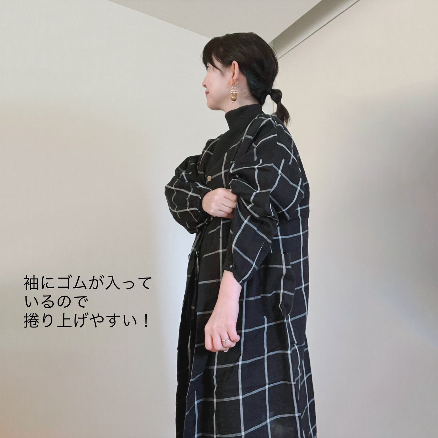 【再再再…入荷】習字用!今風な割烹着ってこんなの(版画など図工にも♪)