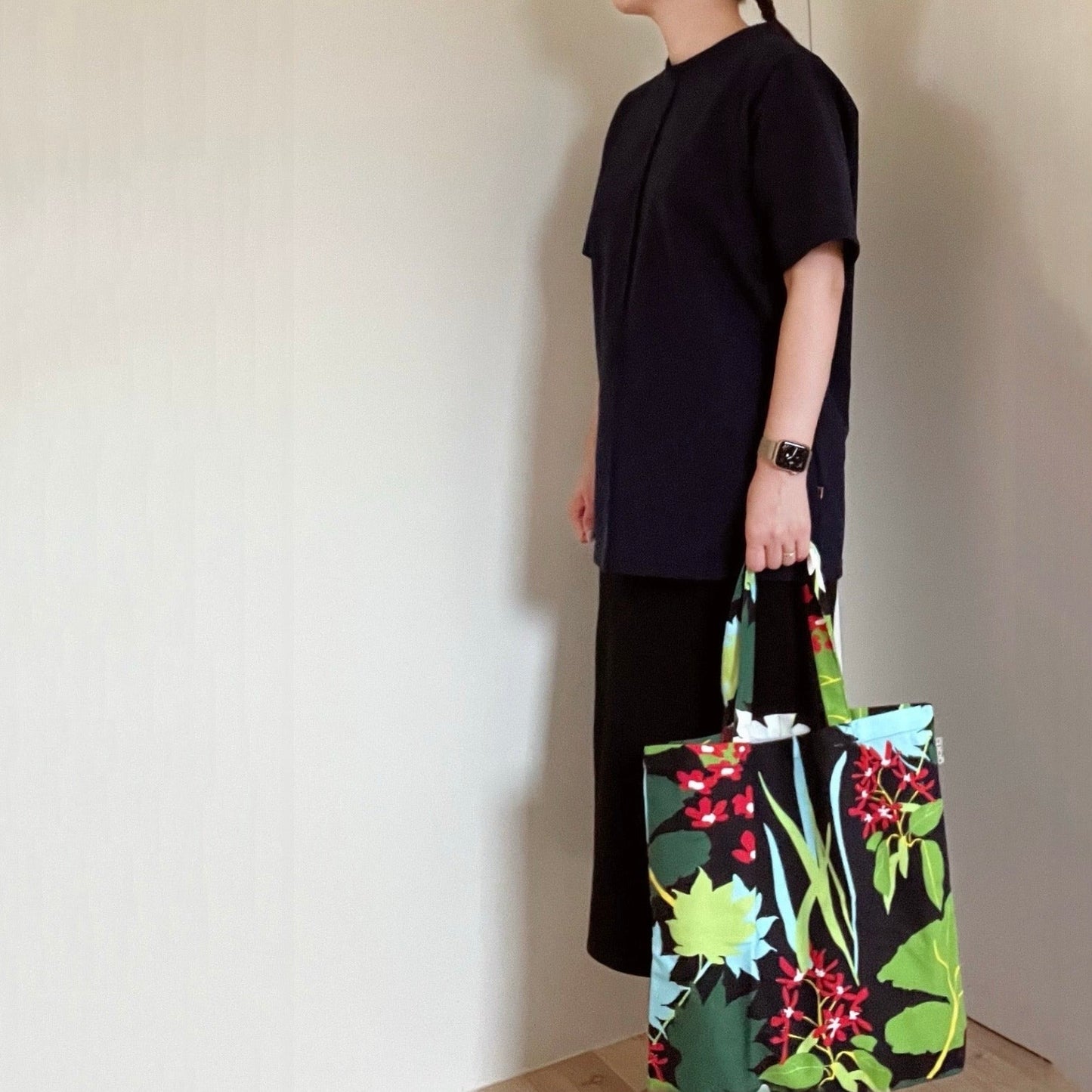 【独占新柄登場】【garb casa】北欧柄トートバッグ