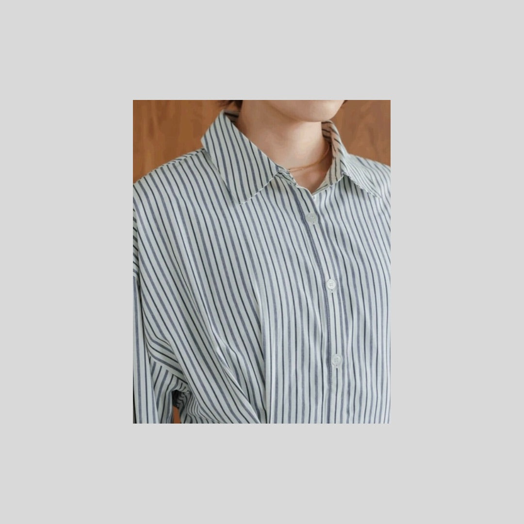 リールで着てたロングシャツ♪