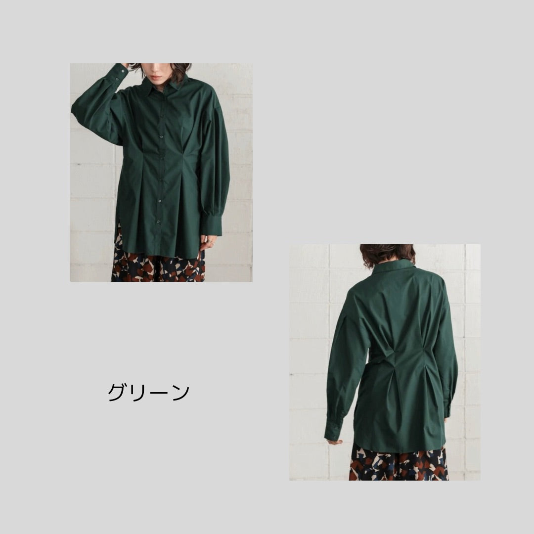リールで着てたロングシャツ♪
