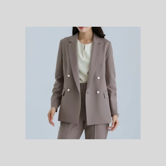 ウォッシャブルなダブルジャケット