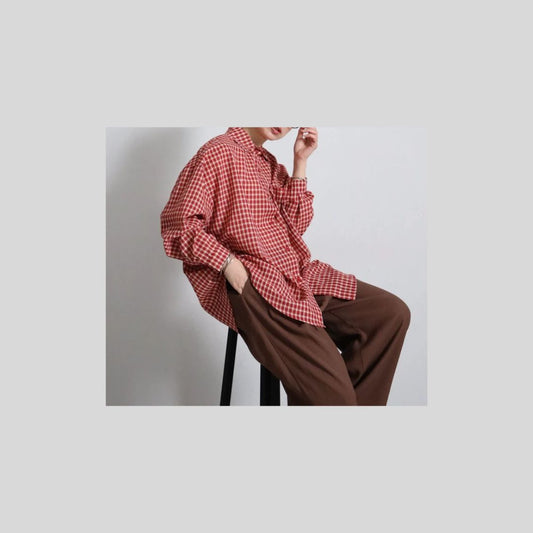野外活動にも似合うシャツ