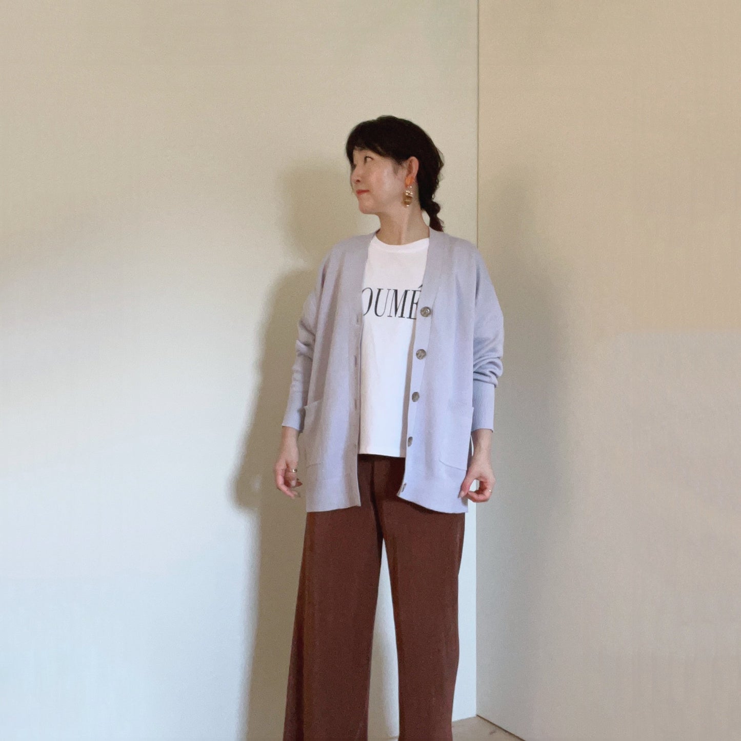 【再入荷】Tシャツやブラウスにさっと羽織ってカーディガン