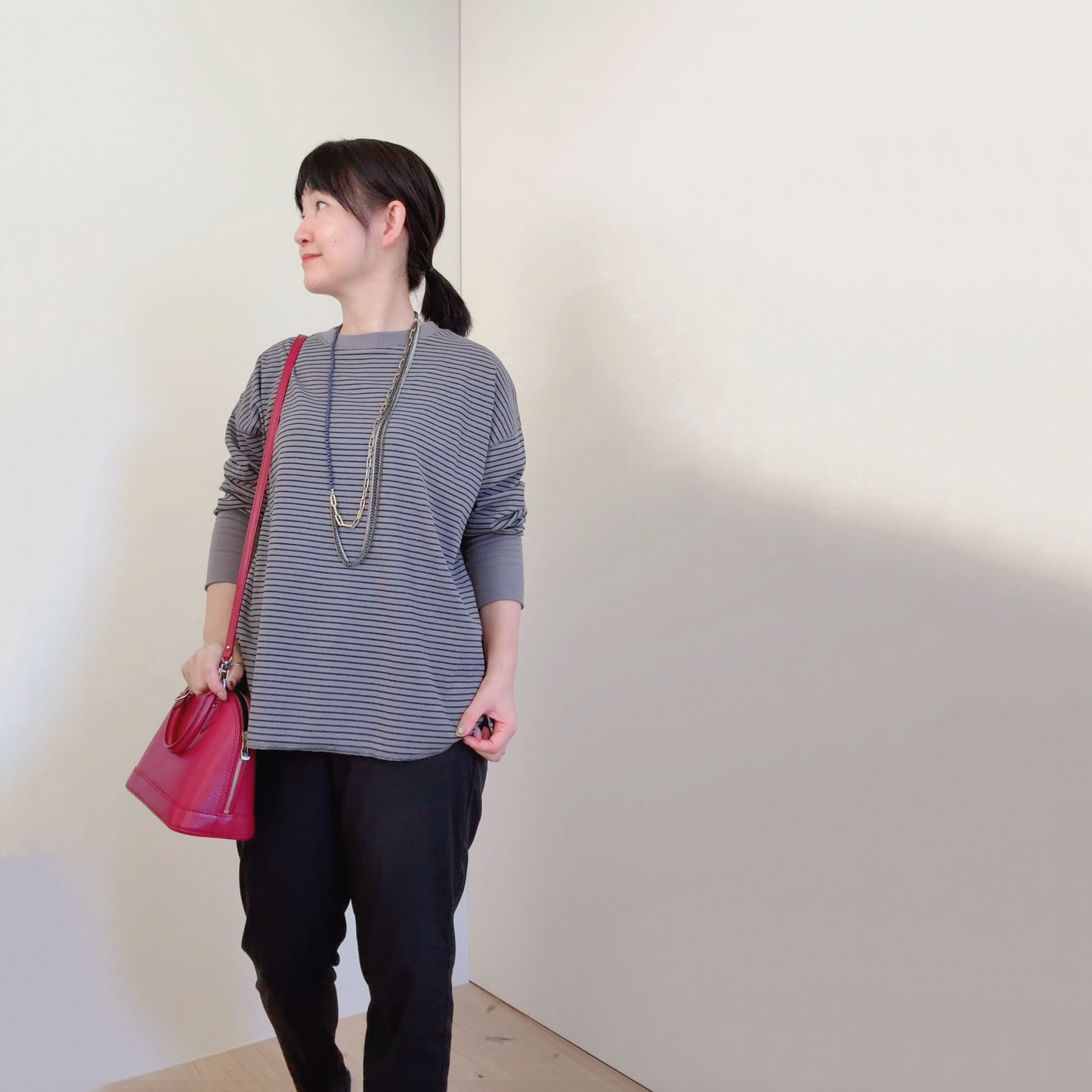 【新色登場】ボーダーなのに職員室でオソロになりにくいプルオーバー