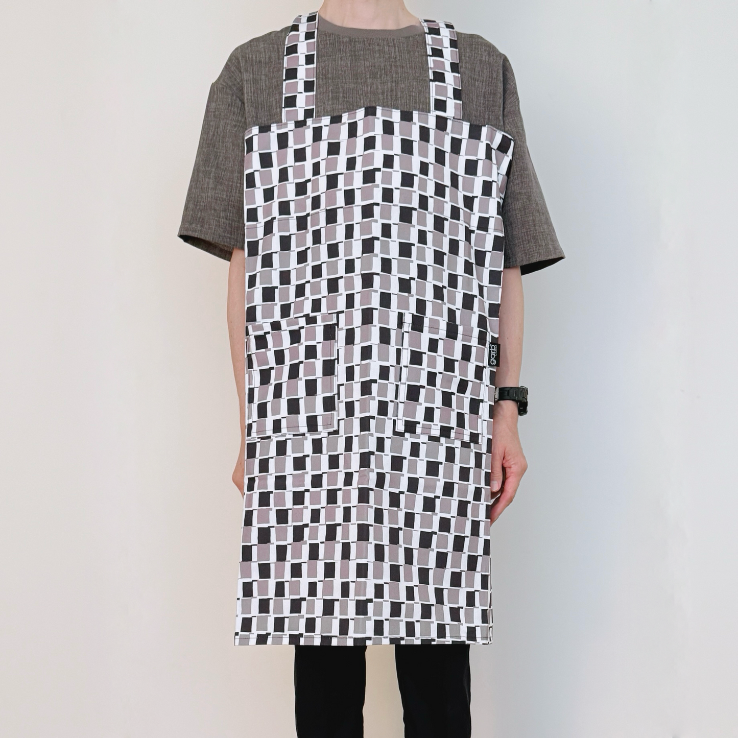 新柄登場♪【garb casaコラボ】3秒で着られる北欧柄の給食指導エプロン(男女兼用)