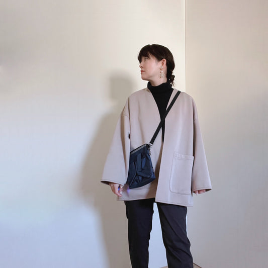 【再再再…入荷】大きさ2種類、筆箱サコッシュ(オーガナイザー)