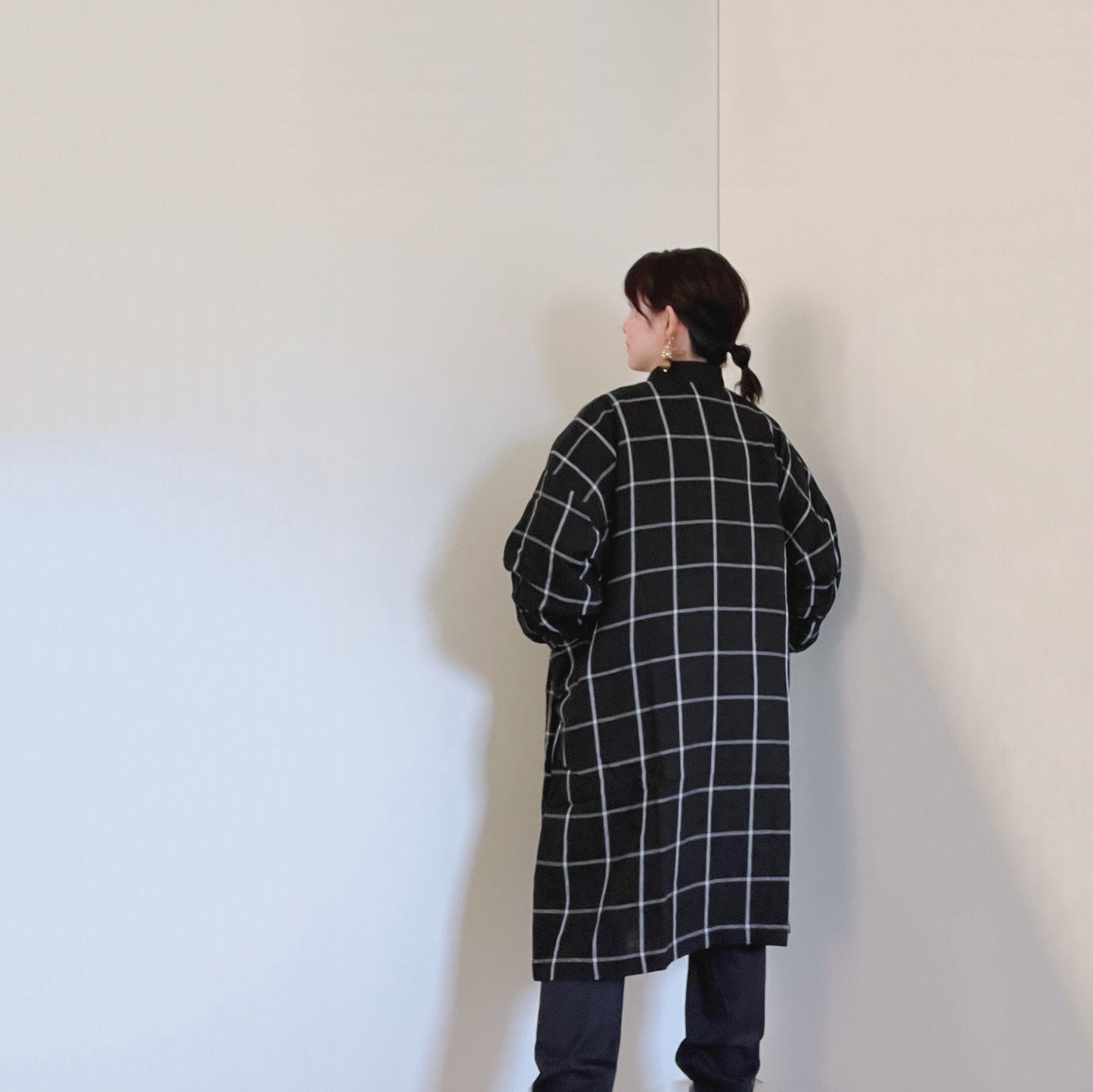 【再再再…入荷】習字用!今風な割烹着ってこんなの(版画など図工にも♪)
