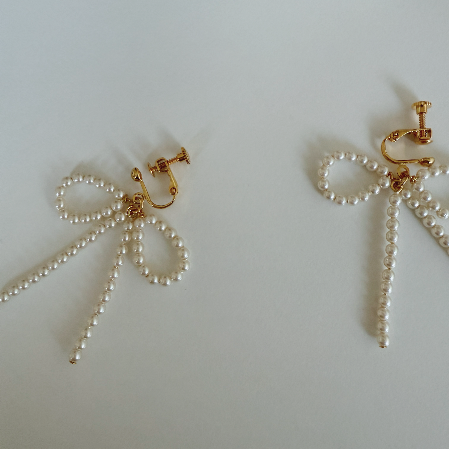 ミニパールのイヤリング&ピアス
