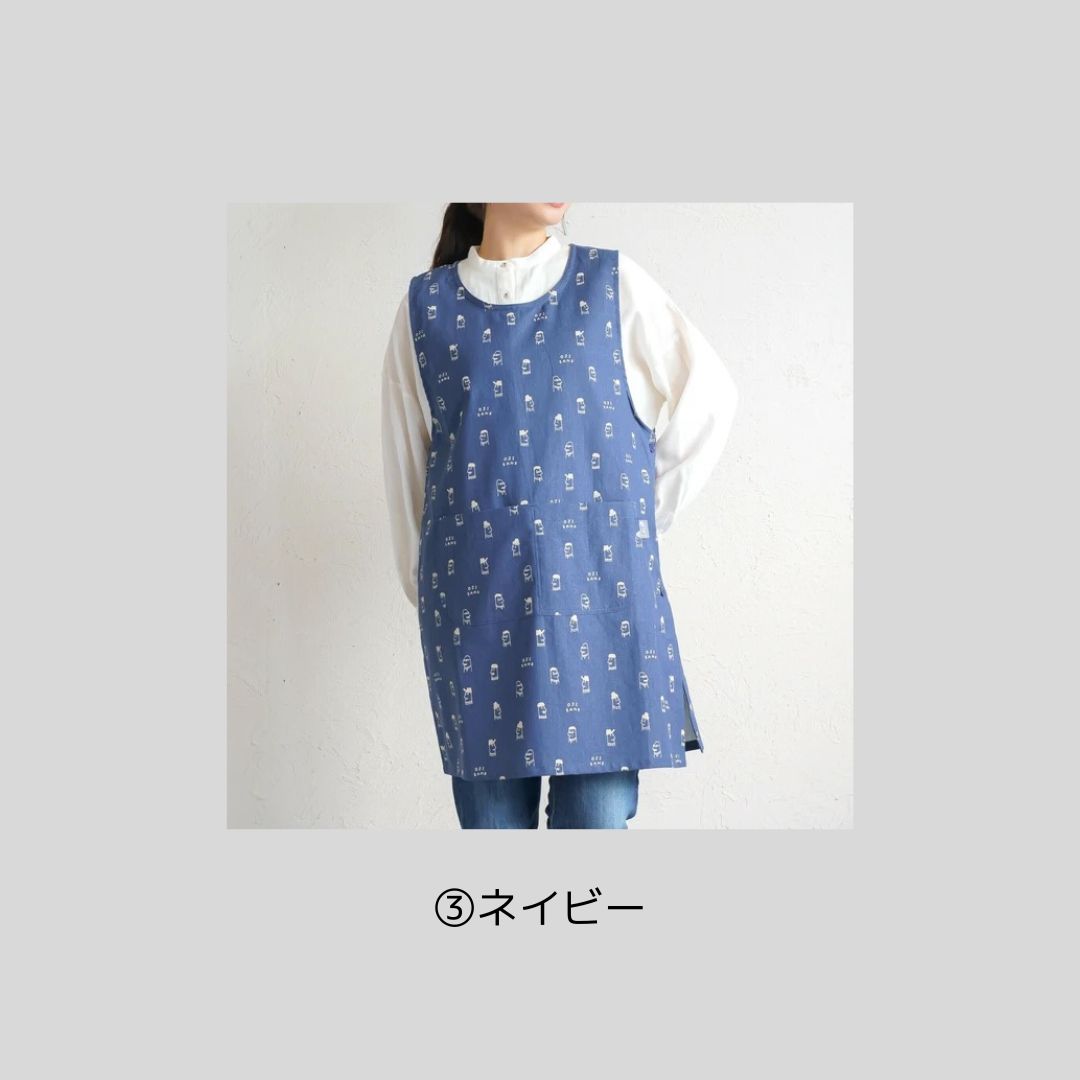 園の先生用タイプのエプロン