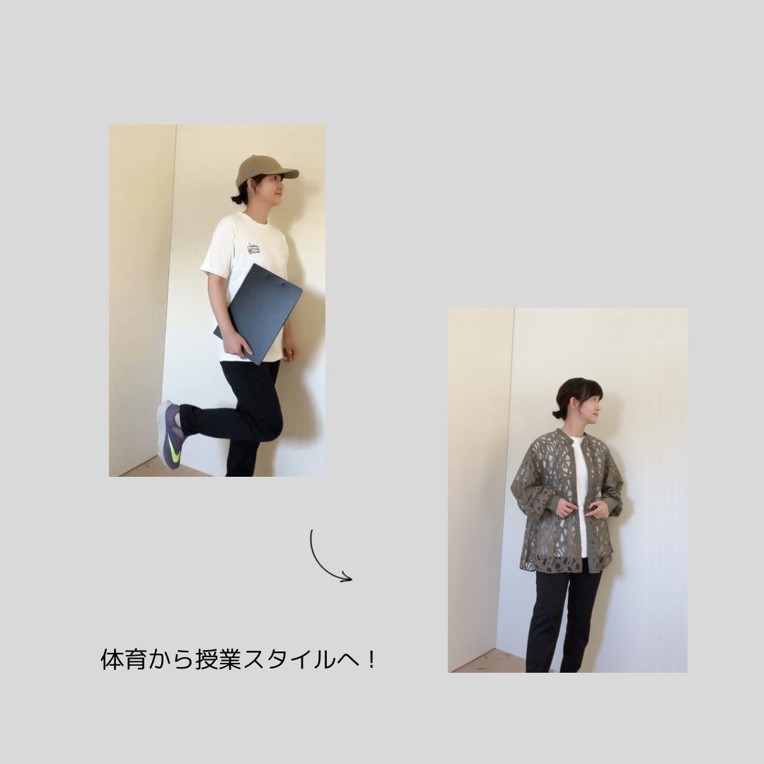 【新色登場】レースみたいでも甘すぎない、抜け感がかわいい羽織りシャツ