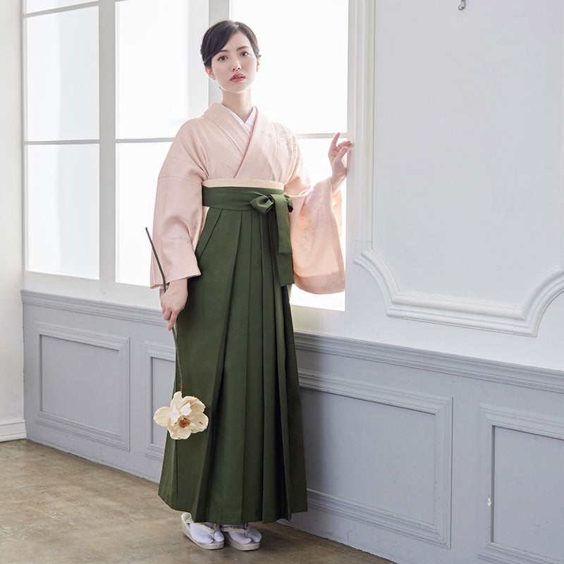 【呉服屋さんコラボ】卒業式の袴&着物の似合わせコース(一式のレンタル)