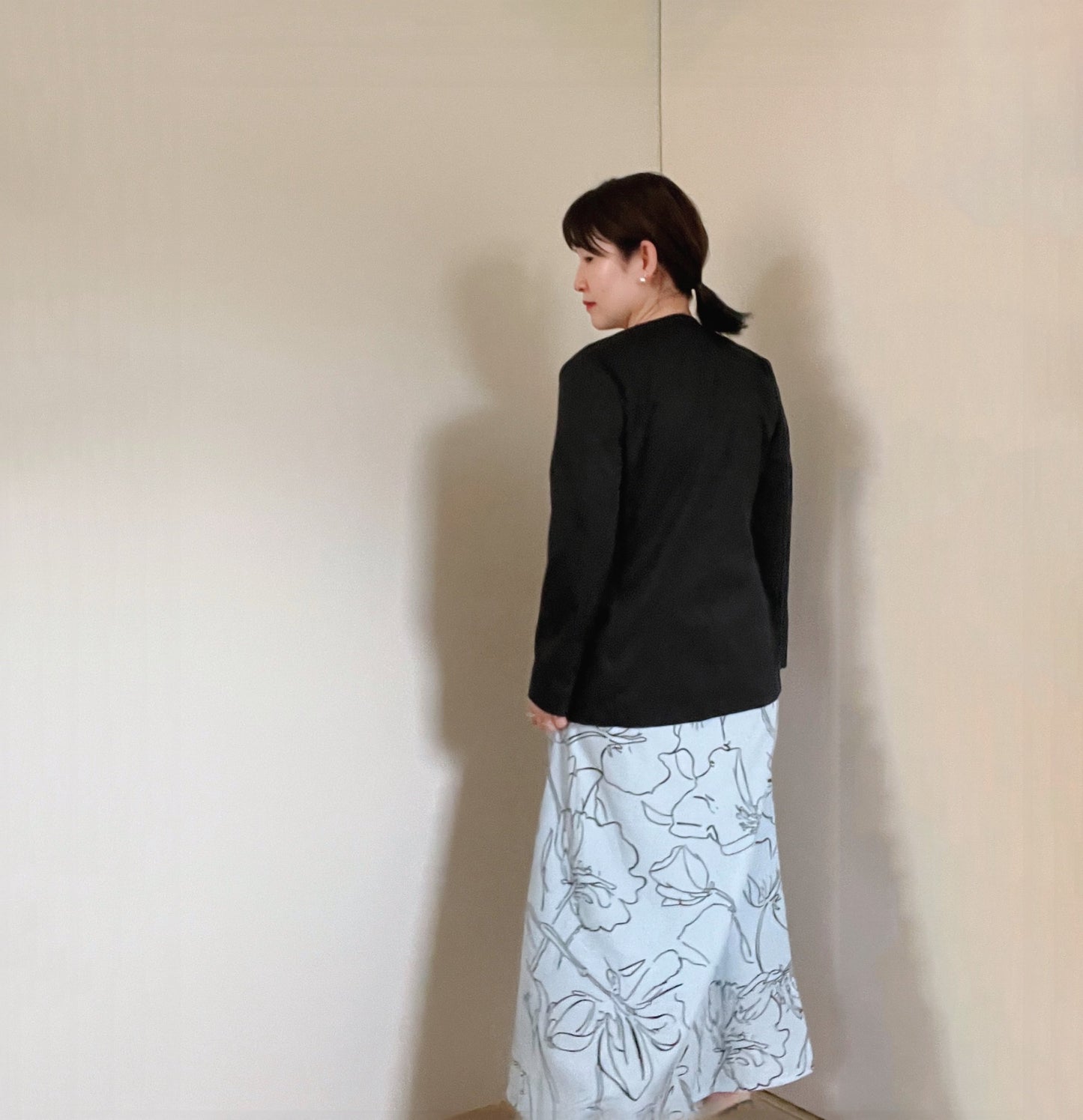 懇談用、センセイスーツに合うスカート