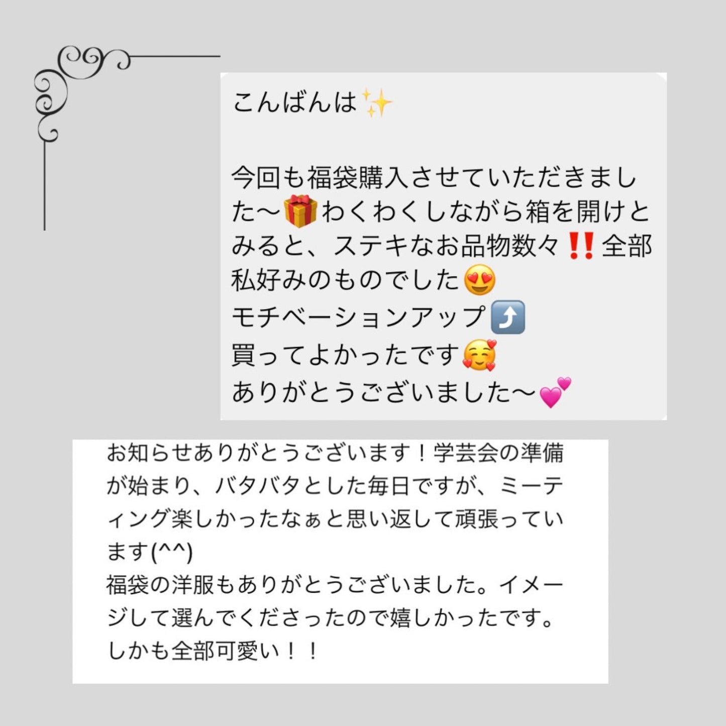 【3日間のみ】秋~冬の羽織りもん(アウター)入り ” 服袋 ”(今回は写真コース特化バージョン)