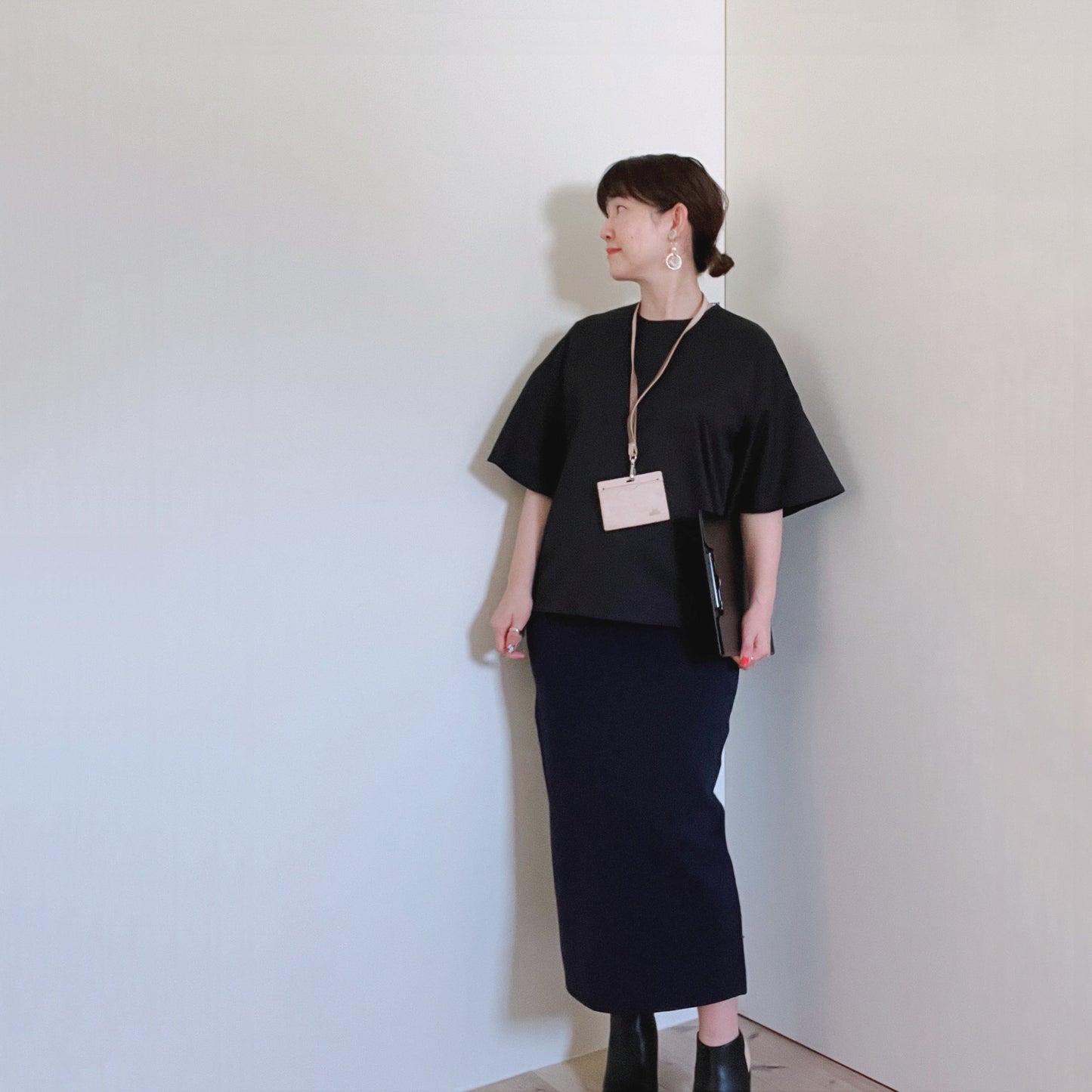 【WWSコラボ第二弾】センセイスーツのスピンオフ?!セットアップになるブラウス&スカート ~芯と華と伸びのある人~