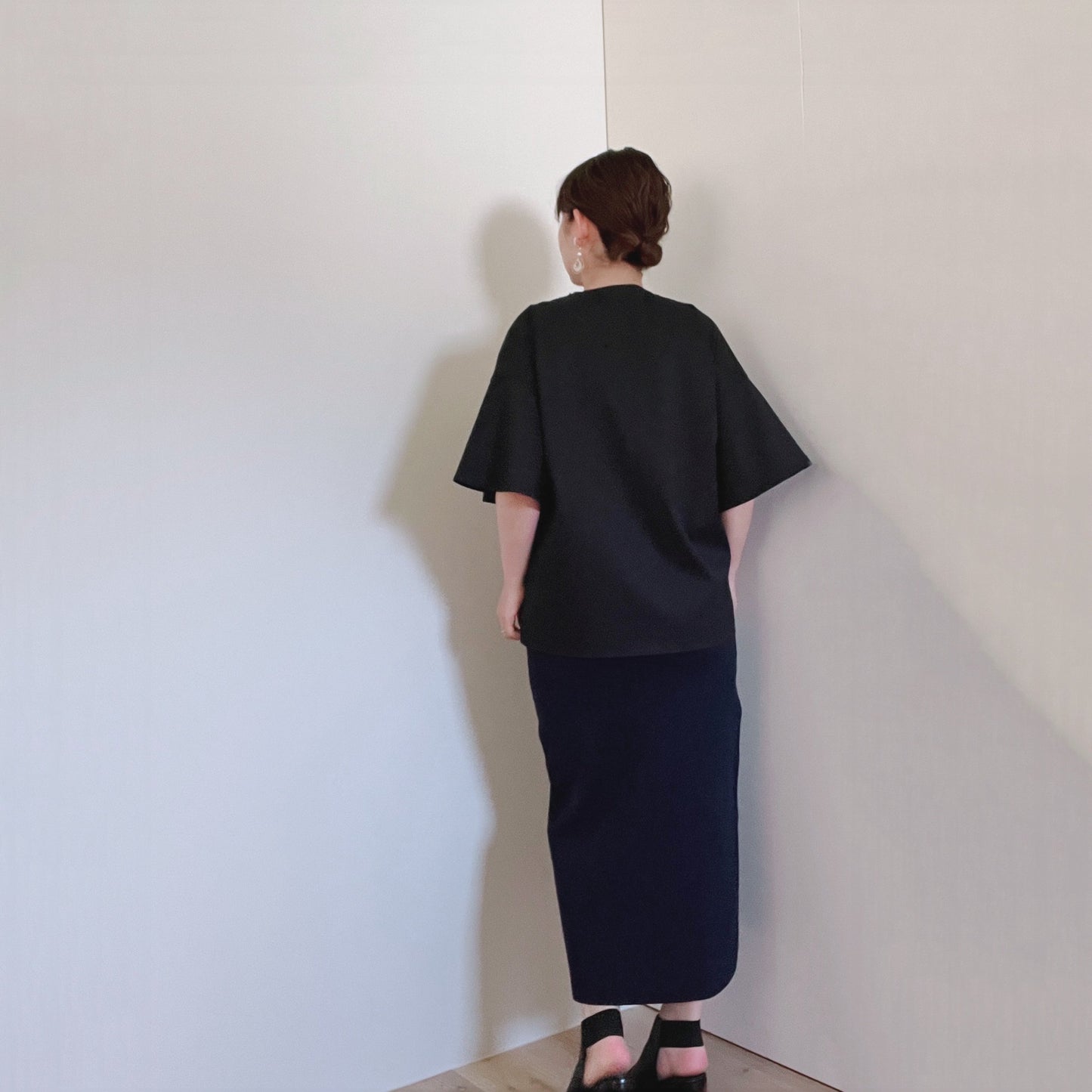【WWSコラボ第二弾】センセイスーツのスピンオフ?!セットアップになるブラウス&スカート ~芯と華と伸びのある人~