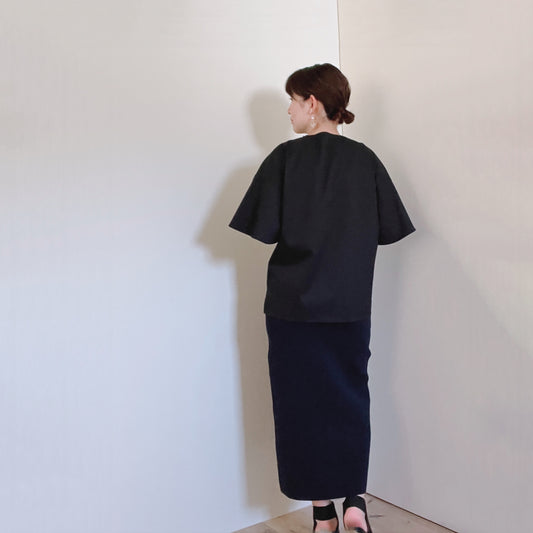 【WWSコラボ第二弾】センセイスーツのスピンオフ?!セットアップになるブラウス&スカート ~芯と華と伸びのある人~