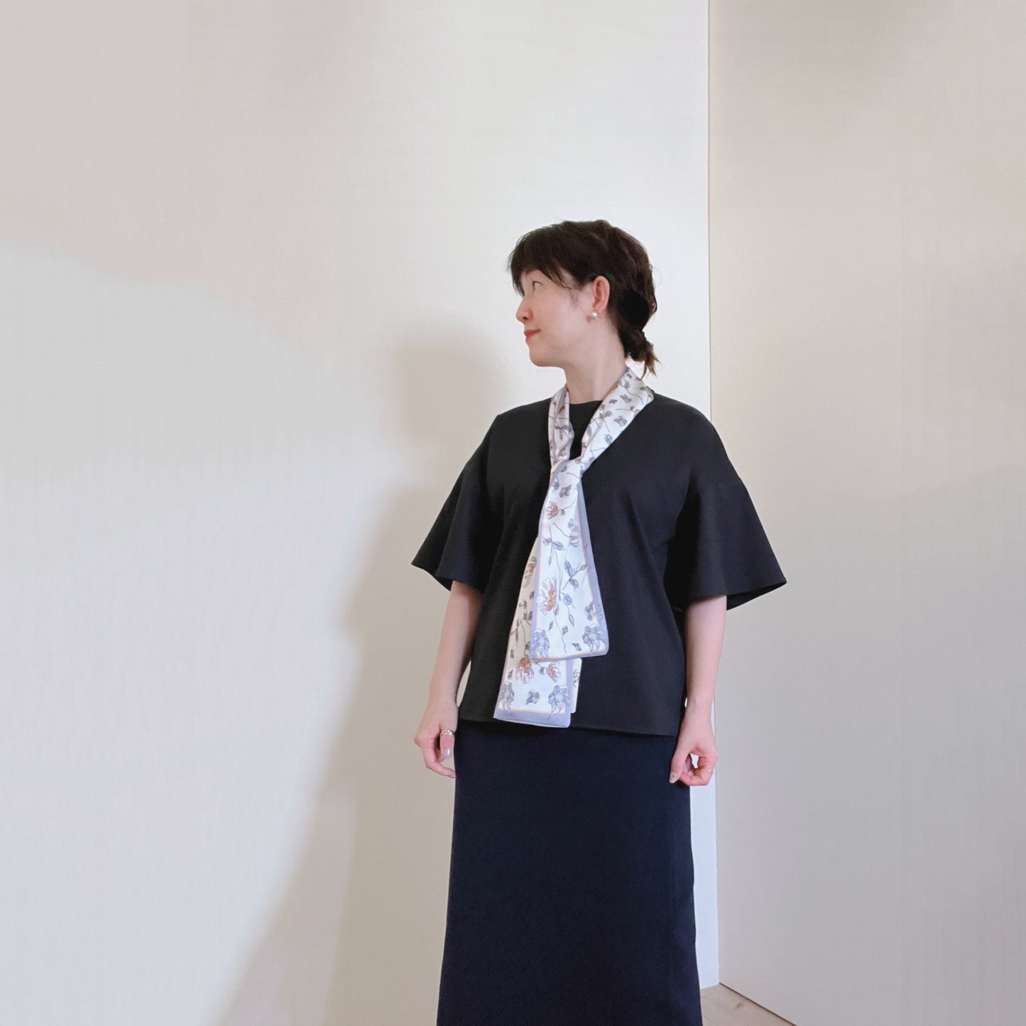 【再入荷】センセイスーツ&ブラウスに合わせるスカーフ(結ぶだけとかマグネットとか)