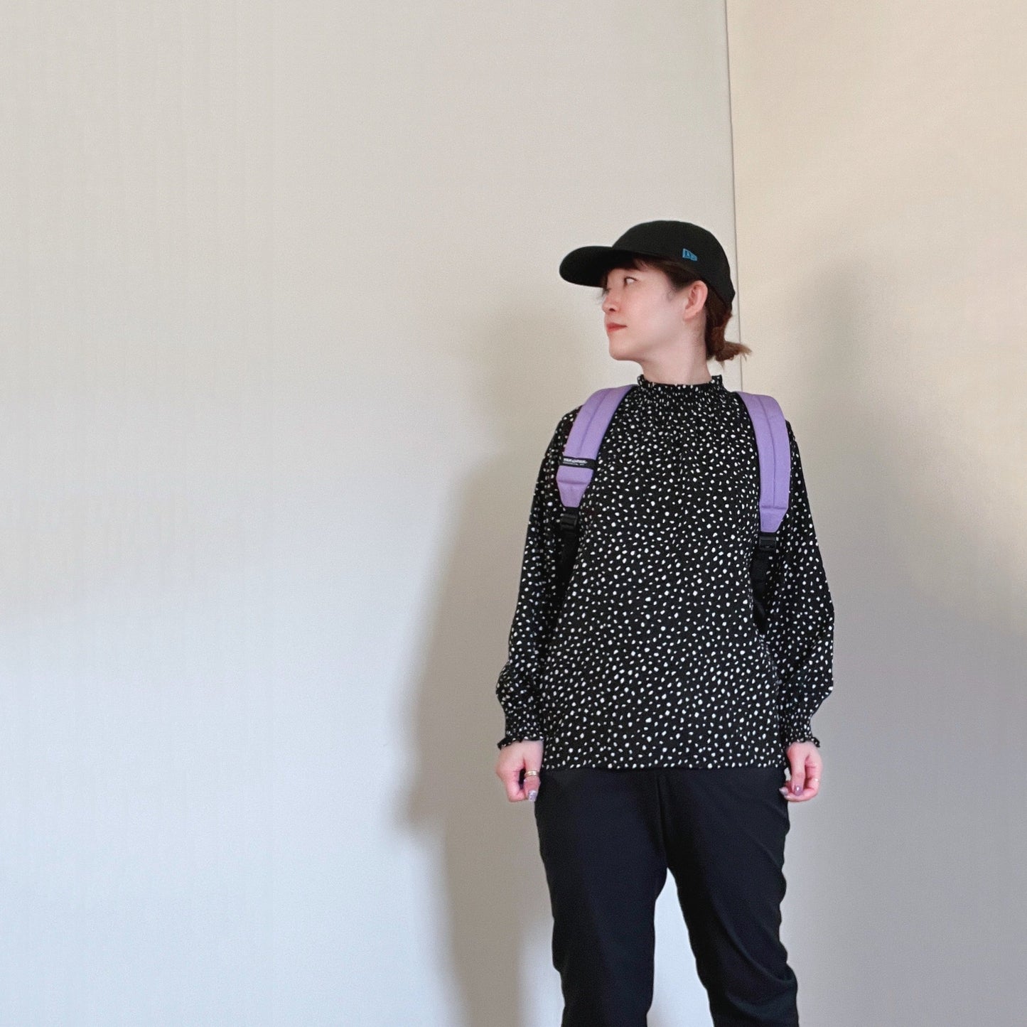 【再入荷】すみれ色リュック