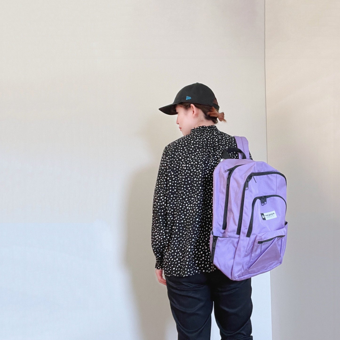 【再入荷】すみれ色リュック