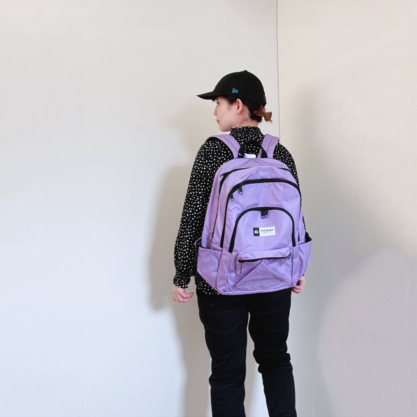 【再入荷】すみれ色リュック