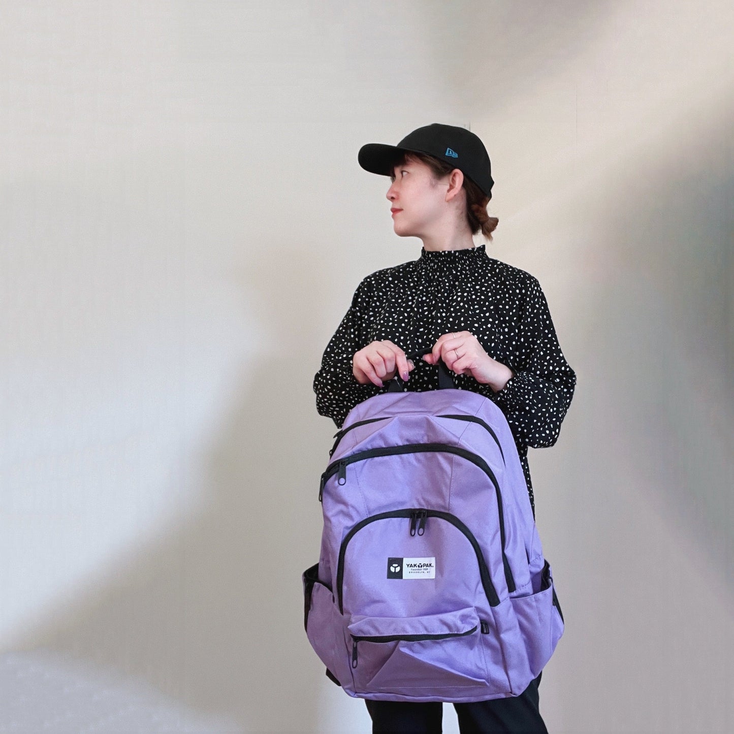 【再入荷】すみれ色リュック