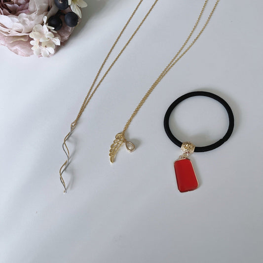 【Egaii】個人懇談や参観にも、上品なネックレス