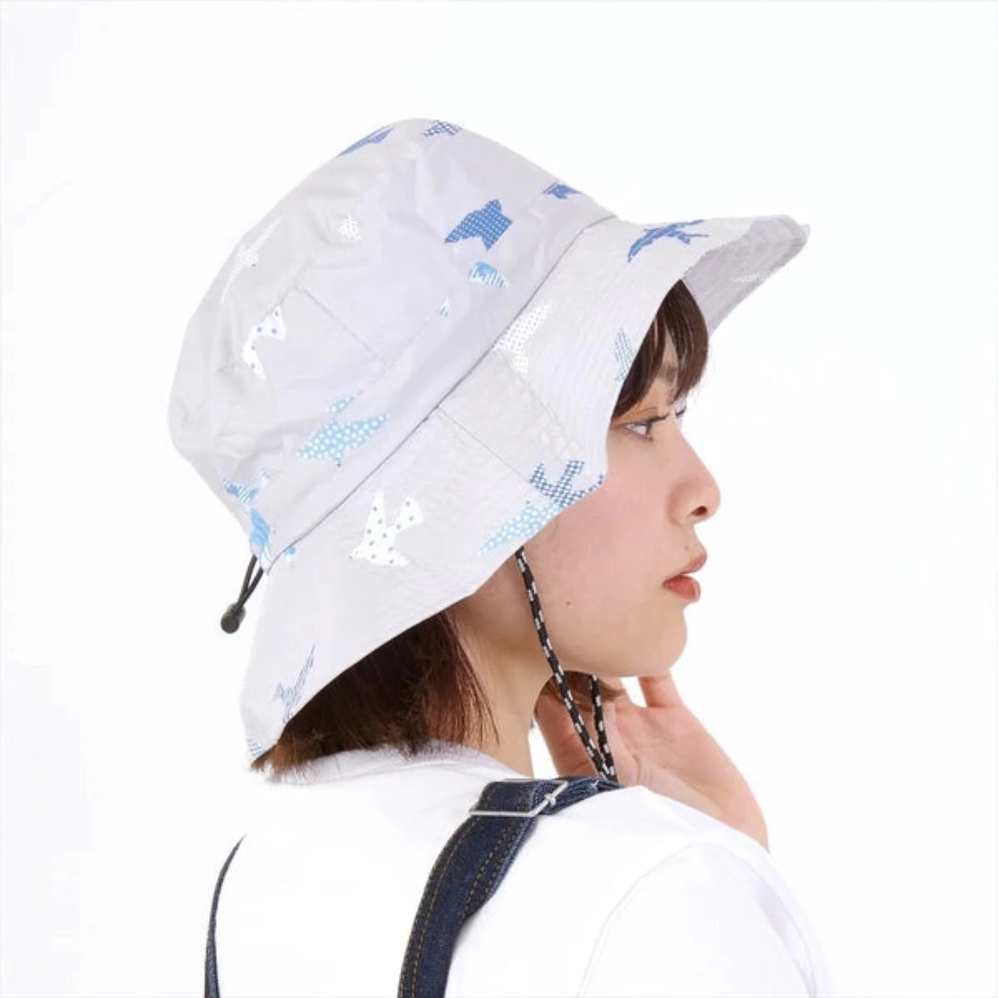 UVカット+撥水加工の森柄&鳥柄ハット