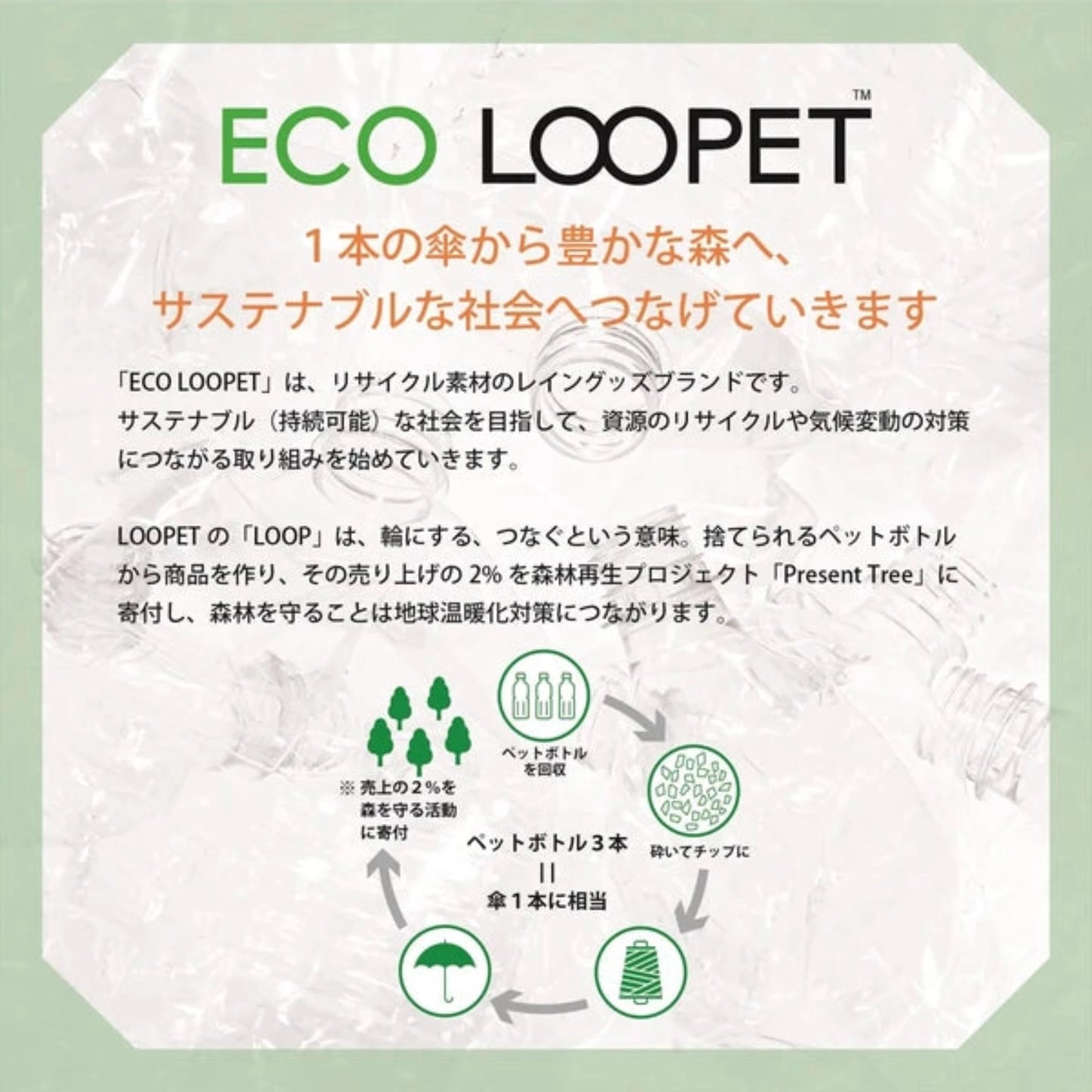 UVカット+撥水加工の森柄&鳥柄ハット