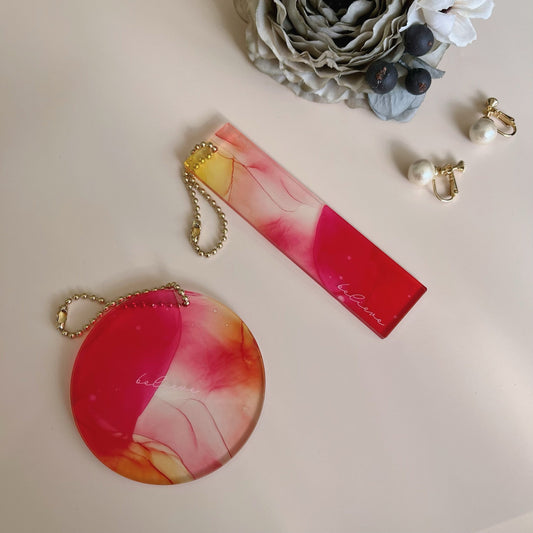 円とレクタングル、おとなのキーホルダー