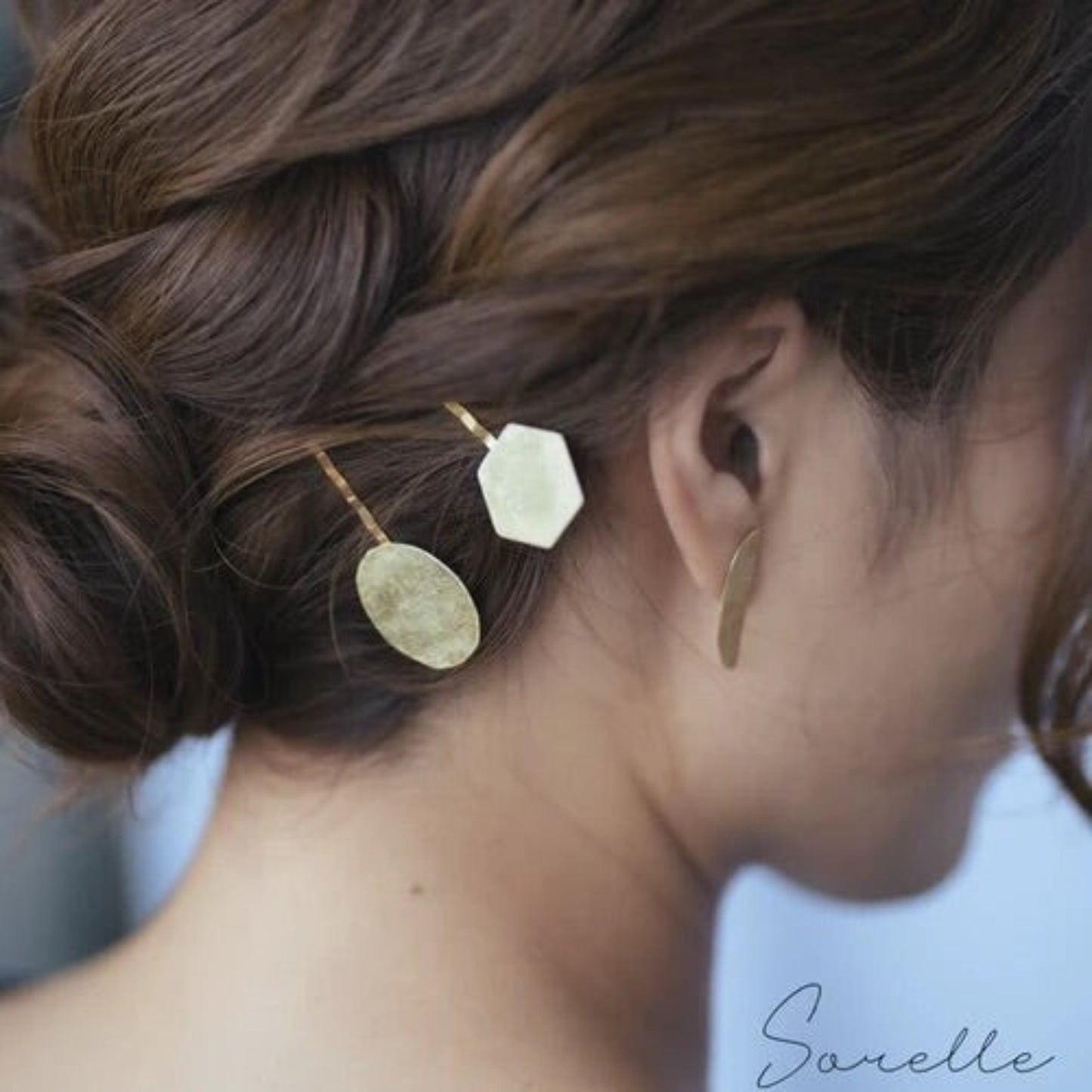 【再々入荷】 ステンレスとか真鍮とか。時短ヘアアクセサリーの集い