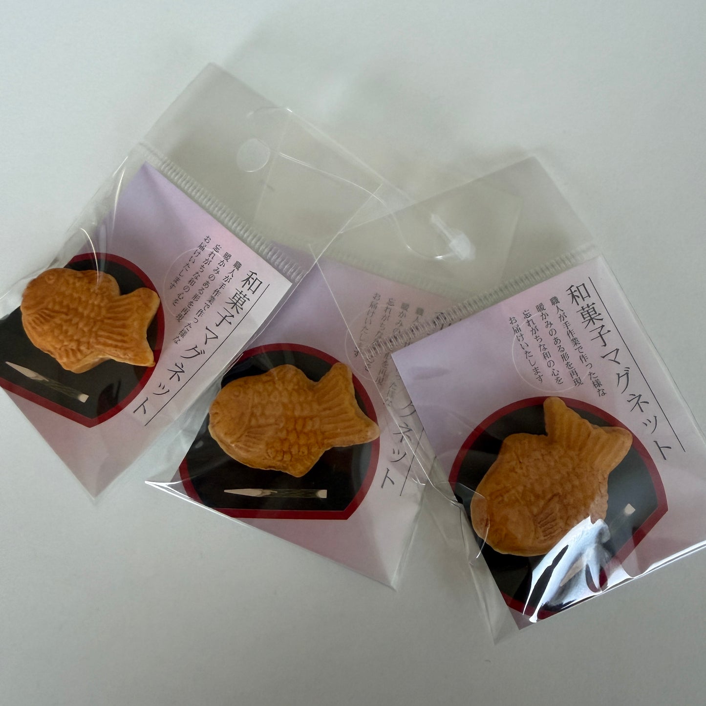 食品サンプルマグネット（ミニサイズ3つセットのページ）