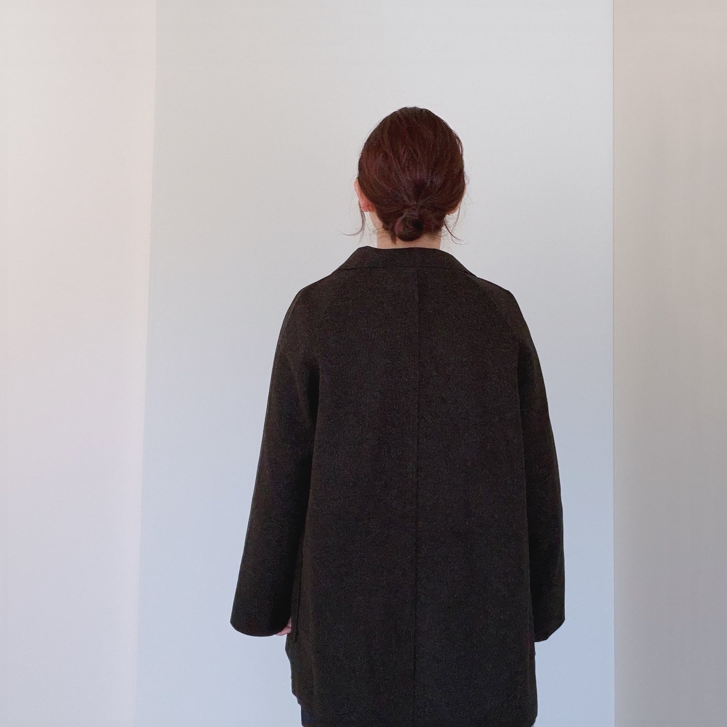 【ブラック系再入荷】カーディガンのように羽織れるジャケット