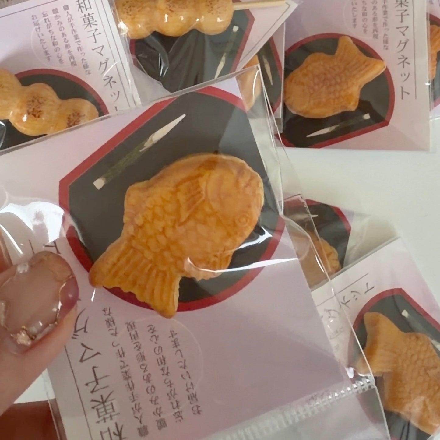 食品サンプルマグネット（ミニサイズ3つセットのページ）