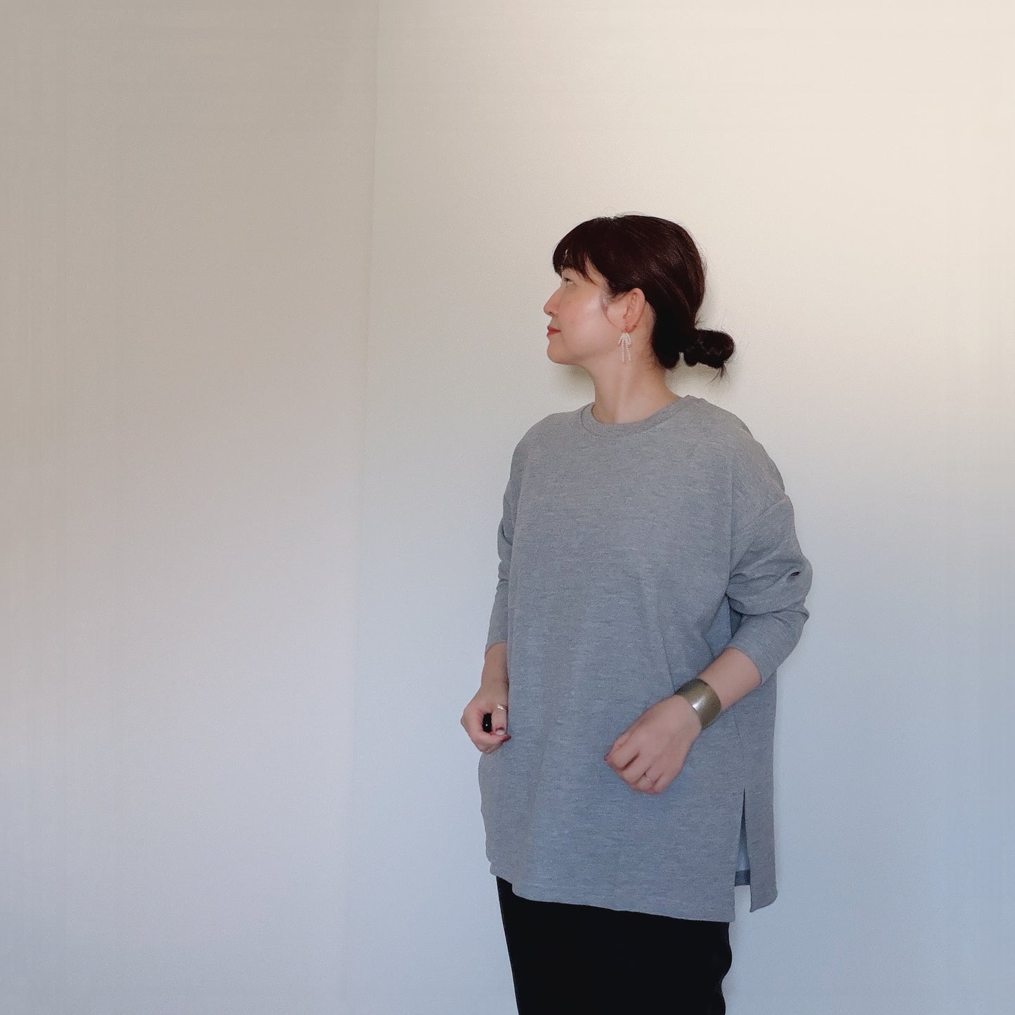 【再々入荷】撥水加工の中綿ネイビーベスト（コーデセット有り）