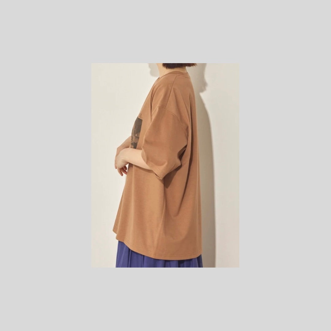 汗染み防止機能のプリントTシャツ
