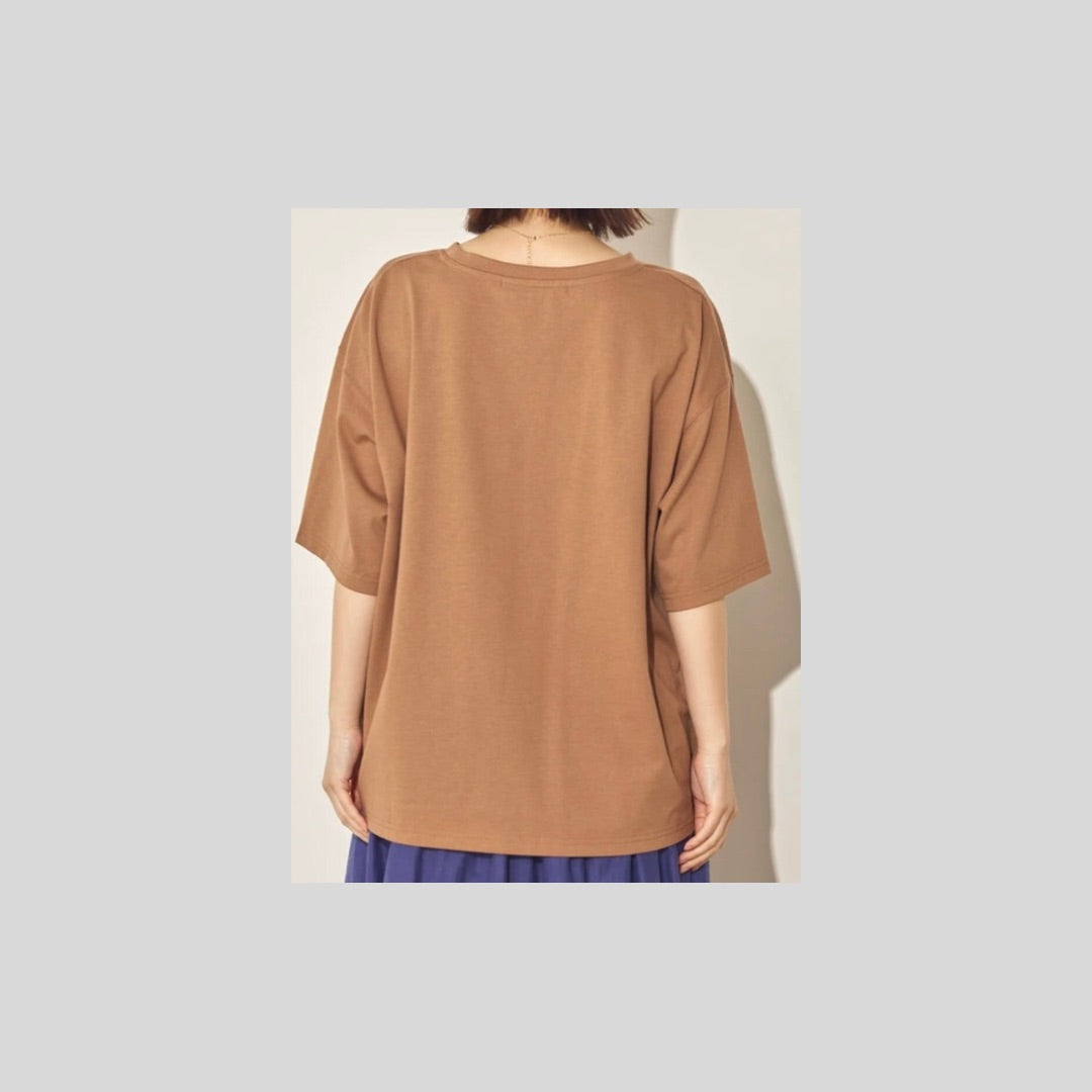 汗染み防止機能のプリントTシャツ