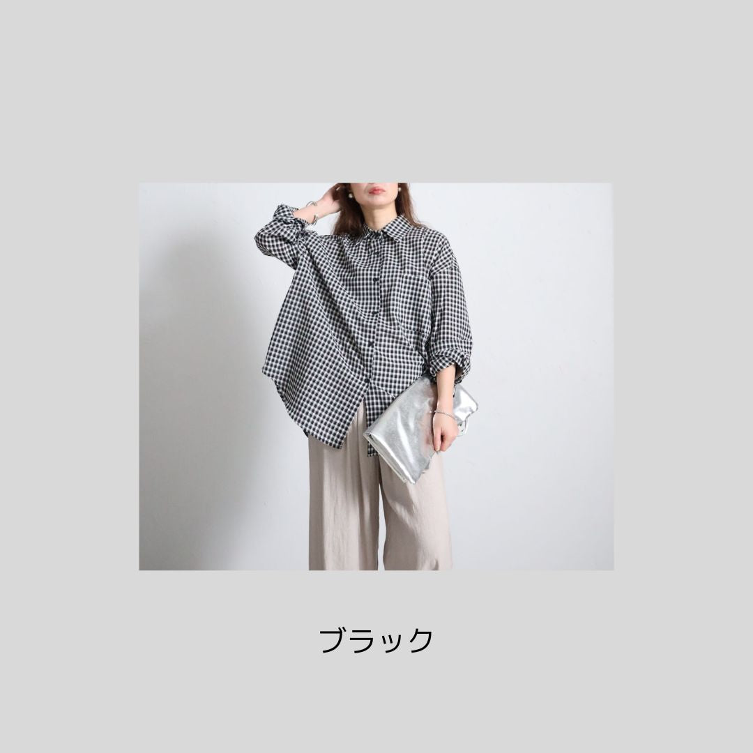野外活動にも似合うシャツ