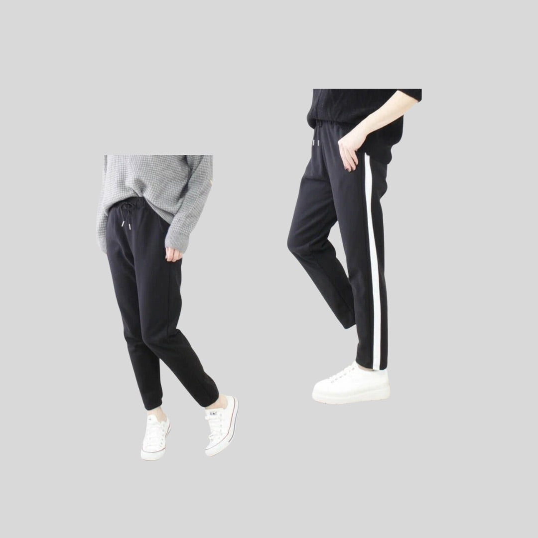 体育や作業などで着る、お手軽ジャージ系パンツ（裏起毛登場）