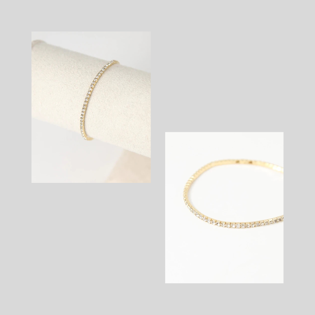 懇談にも♪ネックレスとブレスレットのコーデセット