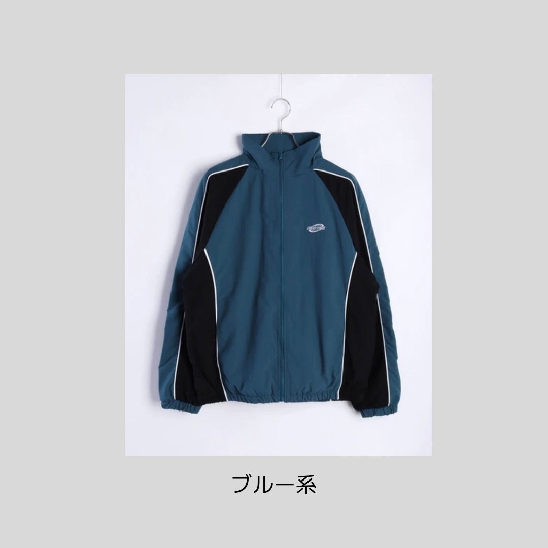 【再々入荷】裏が微フリースのあったかトラックジャケット