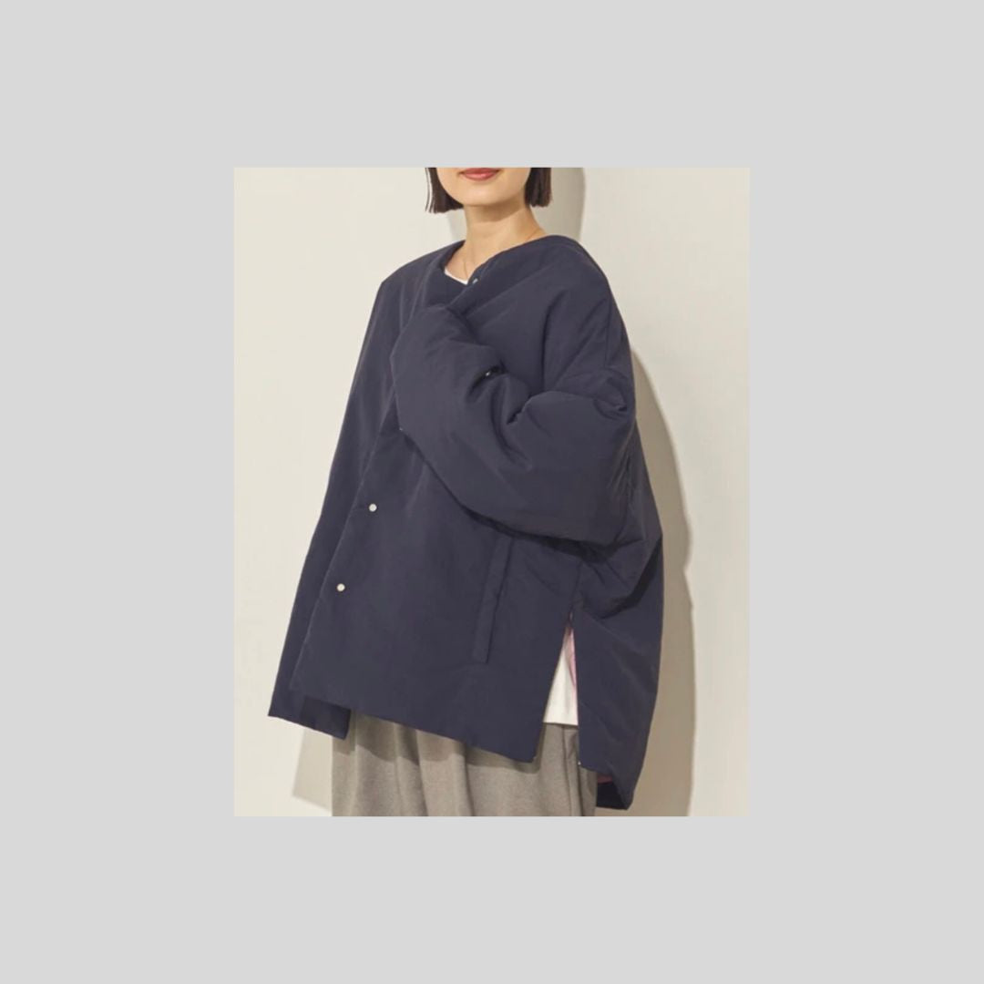 撥水加工のサイドジップブルゾン