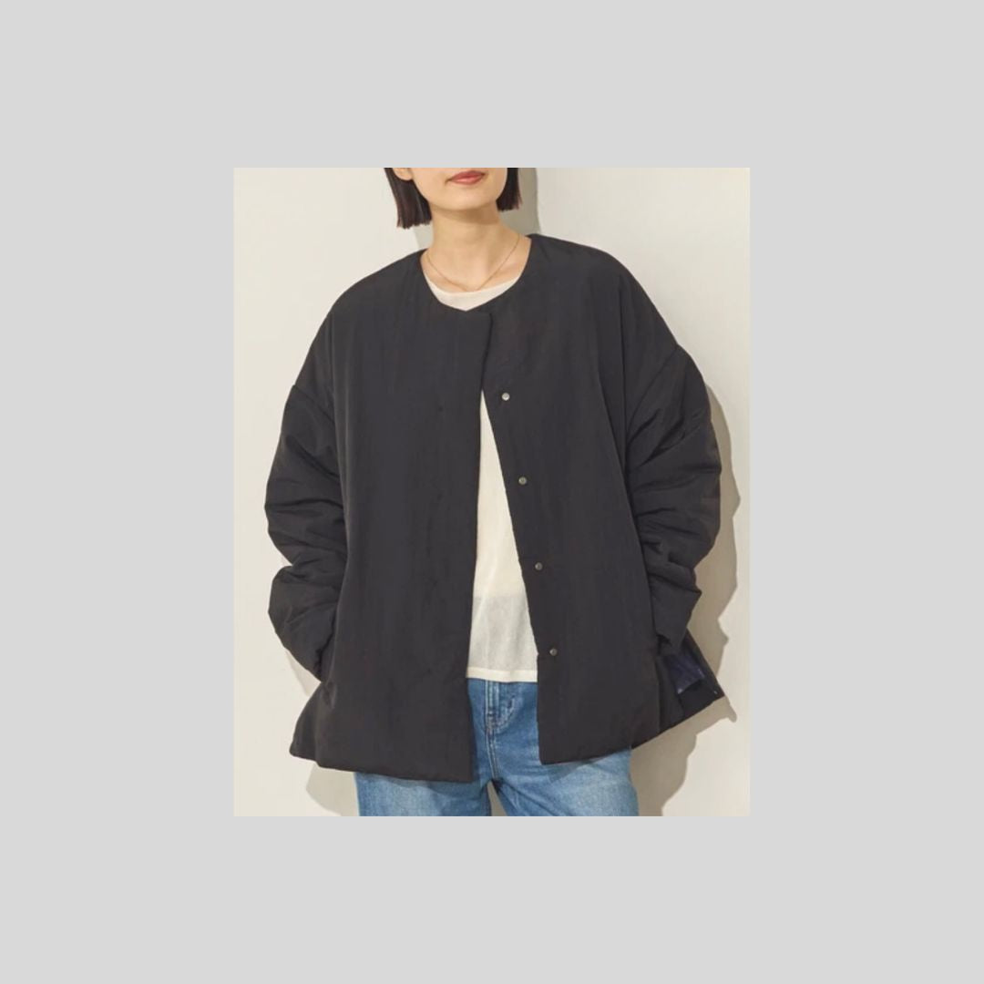 撥水加工のサイドジップブルゾン