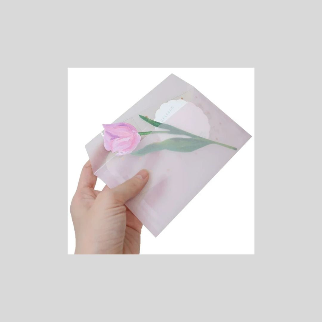 異動時や感謝のメッセージカード（郵便も可能なタイプ）