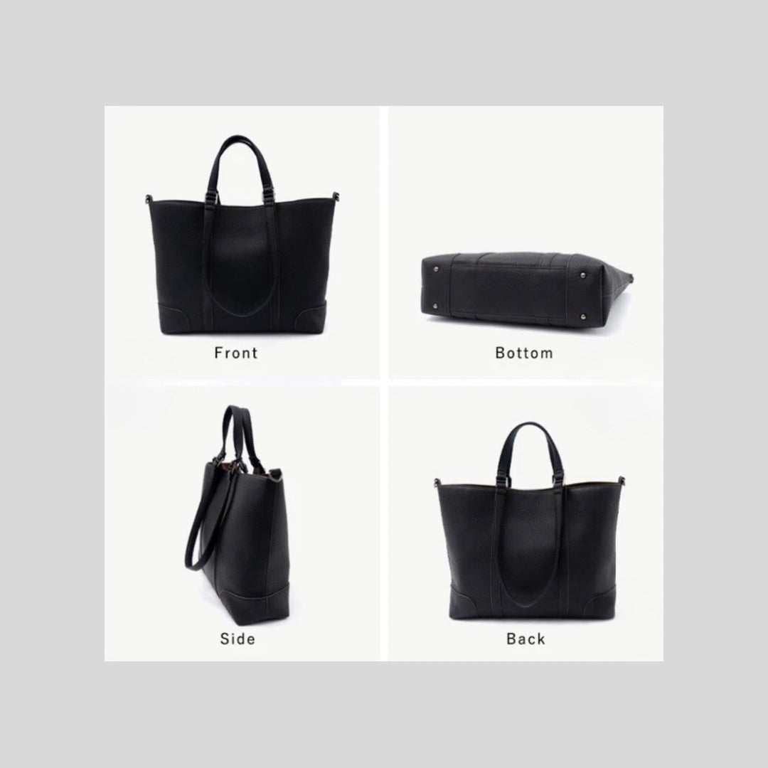 A4入るダブルハンドルで3wayな通勤バッグ