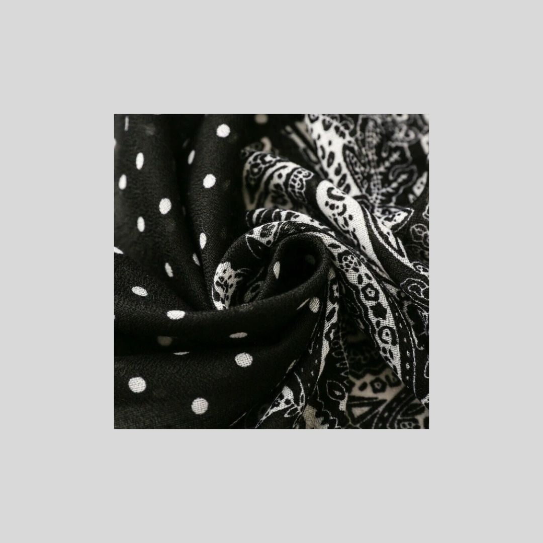 【再×3入荷】プライベートでもきれいめの日の下校指導でも活躍するストール