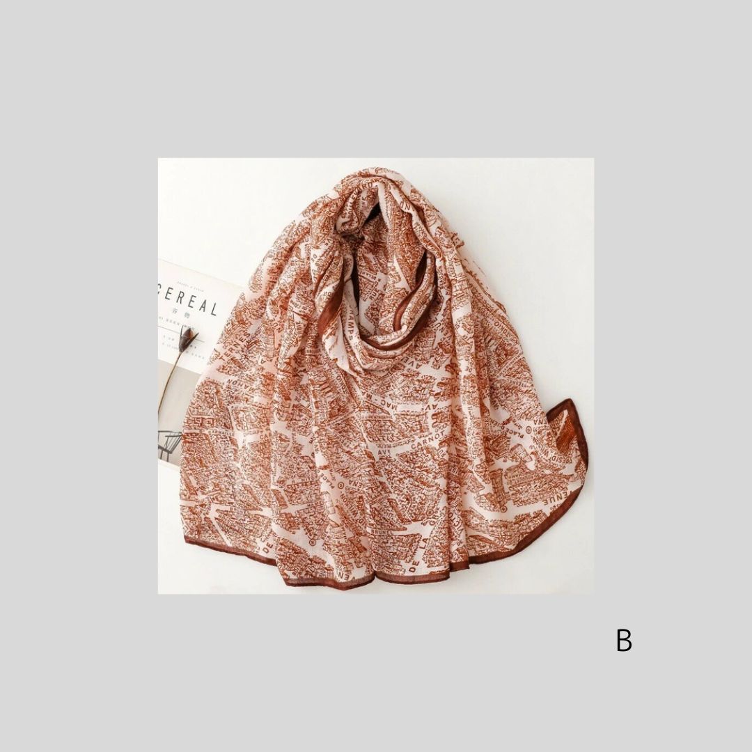 【再×3入荷】プライベートでもきれいめの日の下校指導でも活躍するストール